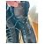Louis Vuitton Stivaletti con Lacci in Pelle e Camoscio Nero - vista 13