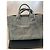 Borsa Chanel Deauville 29 Shopper in Denim Blu - vista 10