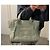 Borsa Chanel Deauville 29 Shopper in Denim Blu - vista 16