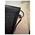 Borsa a pochette Delvaux in pelle nera effetto coccodrillo Nero - vista 10