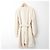 Chloé Abrigo de mezcla de seda y lana Chloe Beige Crudo - vista 2