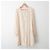 Chloé Abrigo de mezcla de seda y lana Chloe Beige Crudo - vista 3