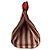 Hermès Borsa Tote Hermes Cannes PM con Pouch Rosso Crudo - vista 3