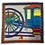 Hermès Hermes Carre 90 Balade en Berline Scarf Multicolore - vista 2