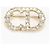 Spilla in oro Christian Dior V0362CDLCY_D301 D'oro - vista 2
