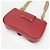 Borsa a tracolla in pelle Saffiano Prada Rosso - vista 2