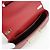 Borsa a tracolla in pelle Saffiano Prada Rosso - vista 3