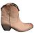 Autre Marque Via Roma 15 Botines Western de Piel Castaño Beige