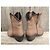 Autre Marque Via Roma 15 Botines Western de Piel Castaño Beige - vista 4