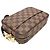 Borsa a tracolla Pochette Billet Macao Louis Vuitton Marrone - vista 4