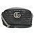 Borsa a tracolla Gucci GG Marmont da donna Nero