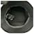 Cappello bucket Prada Re-Nylon con logo Nero - vista 6