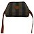 Fendi Schultertasche aus Leder mit Pequin FF Logo Muster Braun Schwarz Khaki - Ansicht 4