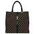 Borsa Jackie in pelle GUCCI Marrone Nero