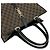 Borsa Jackie in pelle GUCCI Marrone Nero - vista 4
