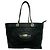 Borsa a mano in pelle nera Gucci Guccissima Nero