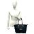 Borsa a mano in pelle nera Gucci Guccissima Nero - vista 2