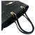 Borsa a mano in pelle nera Gucci Guccissima Nero - vista 4
