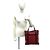 Mini borsa tote Loewe Anagram Logo Marrone Rosso - vista 2
