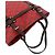 Mini borsa tote Loewe Anagram Logo Marrone Rosso - vista 4