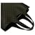 Céline Celine Macadam Blazon Triomphe Lederhandtasche Braun Schwarz - Ansicht 4