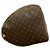 Louis Vuitton Vintage Keepall 60 Monogram Leder Boston Bag Braun - Ansicht 5