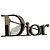Spilla Logo Christian Dior Dorata D'oro