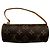 Borsa Tote Louis Vuitton Papillon 30 Marrone Monogramma - vista 8