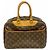 Borsa Louis Vuitton Monogram Deauville Marrone