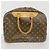 Borsa Louis Vuitton Monogram Deauville Marrone - vista 10