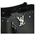 Borsa a tracolla Louis Vuitton Lockmere Bucket borchiata Nero - vista 9