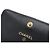 Portafoglio monete Chanel 19 Matelassé Coco Mark Chain Nero - vista 9