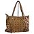 MCM Visetos Borsa Tote con Charm Orsetto Marrone