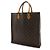 Borsa Tote Louis Vuitton Monogram Sac Plat Marrone - vista 3