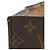 Borsa Tote Louis Vuitton Monogram Sac Plat Marrone - vista 5