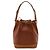 Borsa a Spalla Louis Vuitton Epi Noe Marrone D'oro