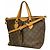Borsa Louis Vuitton Monogram Palermo PM Marrone