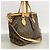 Borsa Louis Vuitton Monogram Palermo PM Marrone - vista 2