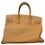 Hermès Borsa Hermes Birkin 35 in pelle Taurillon Clemence Marrone - vista 11
