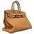 Hermès Borsa Hermes Birkin 35 in pelle Taurillon Clemence Marrone - vista 2