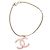Bracciale a catena con il logo Coco di Chanel Rosa