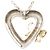 Collana Tiffany & Co. Heart Ribbon Argento D'oro - vista 3