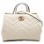 Borsa Gucci GG Marmont in pelle bianca Bianco