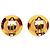 Orecchini a clip Chanel Gold placcati oro e tartaruga D'oro - vista 2