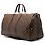 Louis Vuitton Marrone Damier Ebene Keepall Bandouliere 55 - vista 2