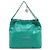 Chanel 22 Handtasche aus gestepptem glänzendem Kalbsleder Grün Medium Hellgrün