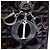 Lady Dior Cannage in vernice viola, misura Medium Porpora - vista 5