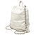 Zaino Chanel 22 in pelle di vitello lucida trapuntata bianca Large Bianco - vista 2