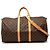 Louis Vuitton Brown Monogram Keepall Bandouliere 55