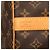 Louis Vuitton Brown Monogram Keepall Bandouliere 55 - view 5